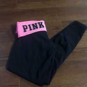 Pink leggings